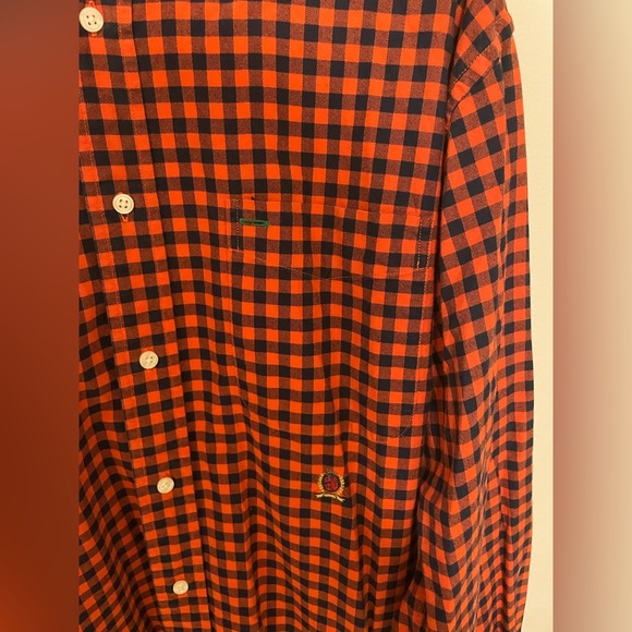 ✨Men’s Tommy Hilfiger Dress Shirt Size L - Picture 3 of 12